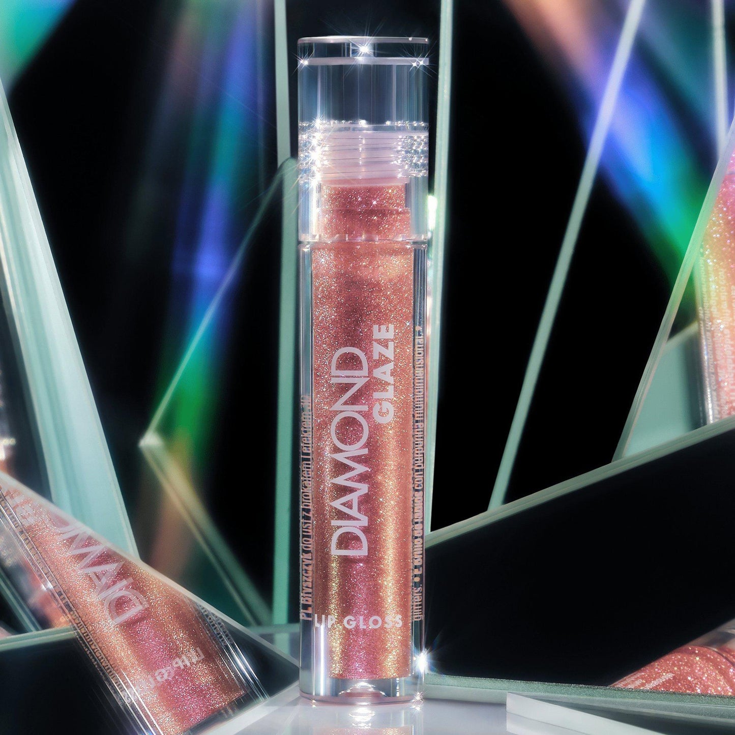 ✨Diamond Glaze Lip Gloss: One Swipe, Dazzling Diamond-Shine Lips! ✨