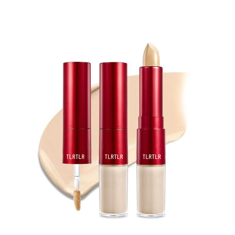 š„Final 3 hours 72% off:š¹ TLRTLR Glide & Hide Blurring Concealer - For Lightweight Flawless Makeup, Contour, Coverage Cosmetic Foundation