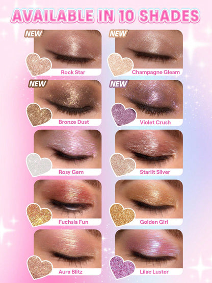 🌺Last 3 hours 85% off⏰Starlit Silver Crystal Jelly Glaze Stick – Instant 3-In-1 Glow
