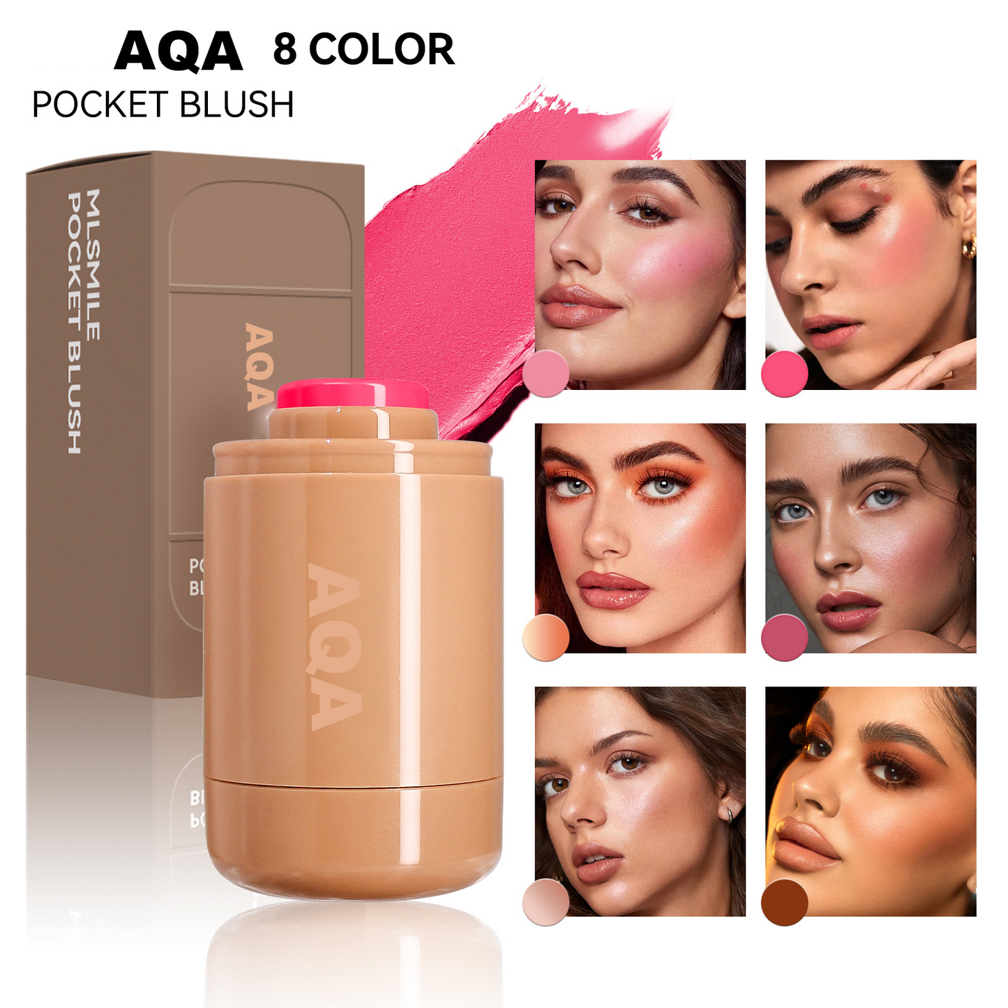 🔥60% OFF — ONLY 3 HOURS LEFT!🔥AQA™ pocket blush